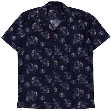 Chemise aop manches courtes MARINE AOP XXL