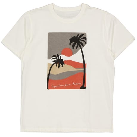 Tee shirt manches courtes print ECRU XXL