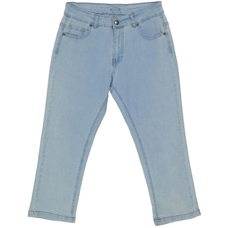 Pantacourt denim femme BLEACH T48