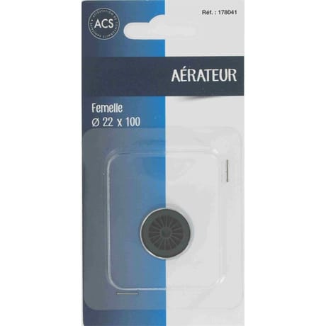 Aérateur femelle 22x100