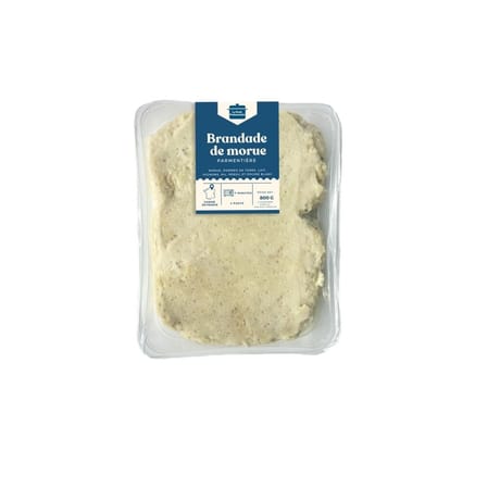 Barquette brandade de morue parmentière 800g