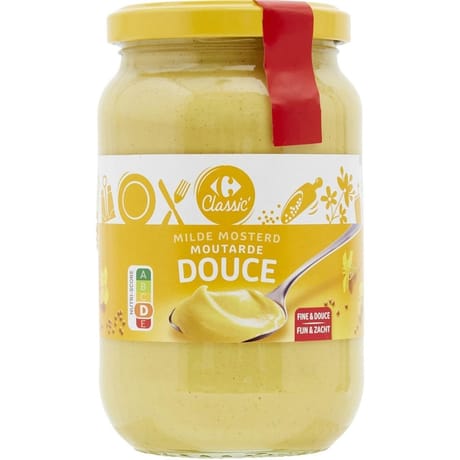 Carrefour classic' moutarde douce 335g