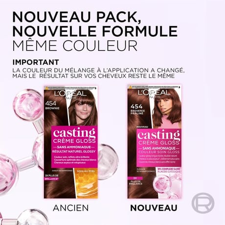 Casting crème gloss coloration 454 brownie
