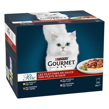 Gourmet perle les filettines en sauce 24x85g - 2040g