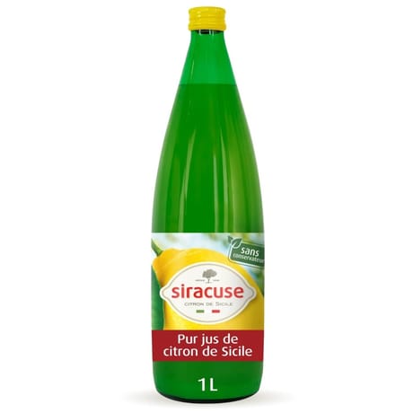 Siracuse pur jus de citron de sicile 1l
