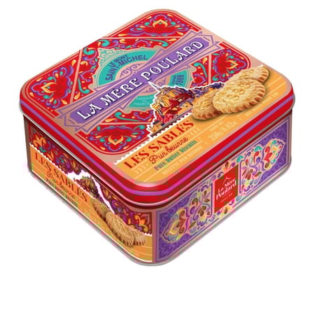 Demi coffret sablés pur beurre 250g - gamme mythique