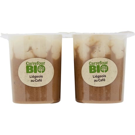 Carrefour bio liégeois café 4x100g