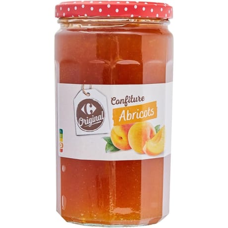 Carrefour original confiture abricots - 750g