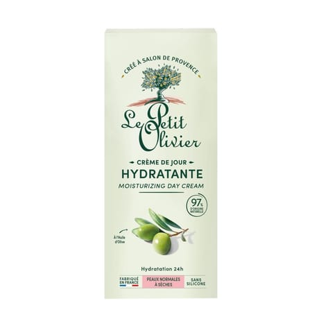 Le petit olivier soin de jour hydratant huile d'olive 50 ml