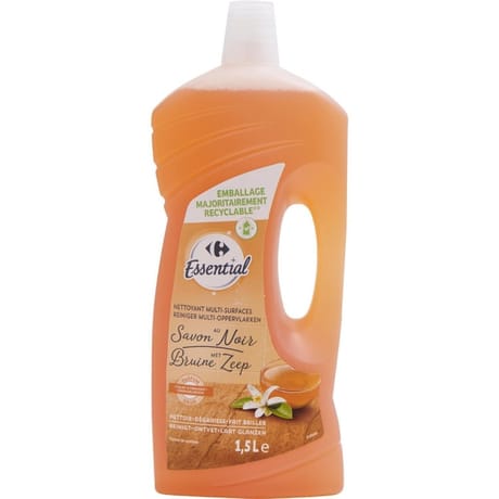 Carrefour essential nettoyant ménager savon noir 1.5l