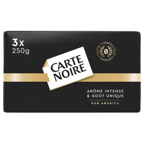 Carte noire café moulu 3x250g - 750g