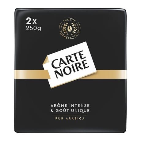 Carte Noire 2x250g - 500g