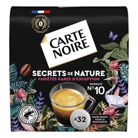 Carte noire pods espresso secret de nature x32 224g