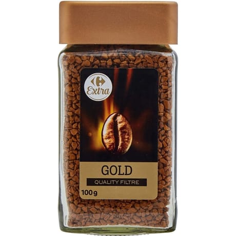Carrefour extra café soluble gold -100g