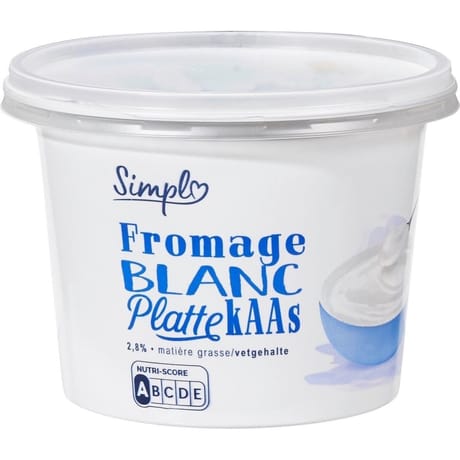 Simpl fromage blanc 2.8 % mg 1kg
