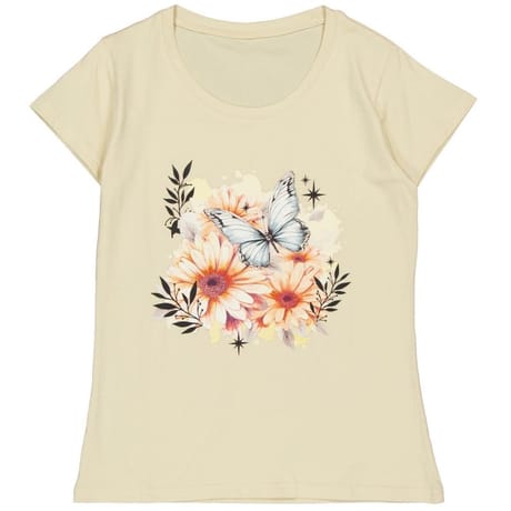 Tee shirt manches courtes femme SANDSHELL PAPILLON 46\48