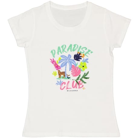 Tee shirt manches courtes femme WHITE PARADISE 46\48