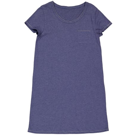 Liquette manches courtes femme BLEU CHINE T50\52