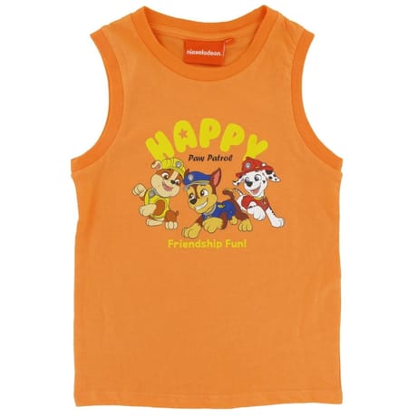 Tee shirt sans manches pat patrouille ORANGE PAT PATROUILLE 3 ANS