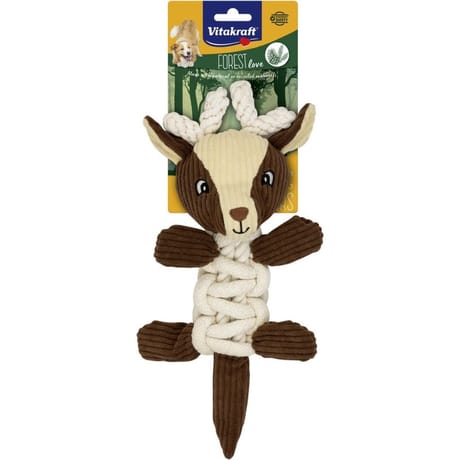 Vitakraft jouet pour chien chevreuil noue, forest love