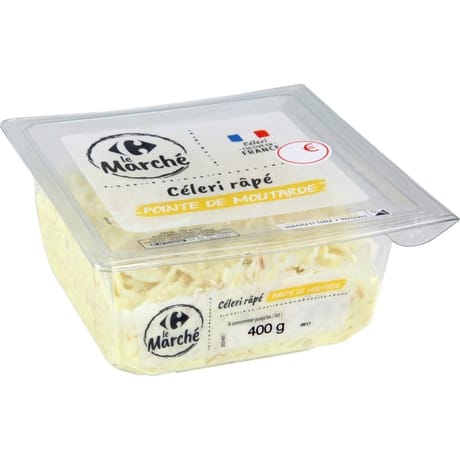 Céleri râpé pointe de moutarde 400g