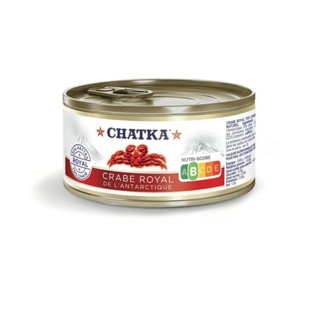 Chatka crabe royal de l'antarctique 110g