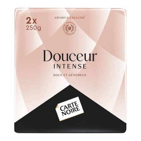 Carte noire café moulu douceur intense 2x250g