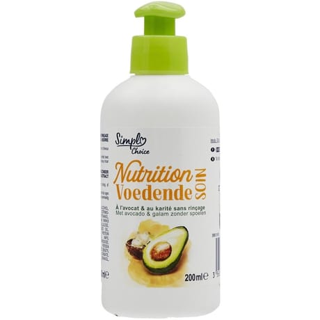 Simpl choice soin cheveux nutrition sans rinçage 200ml