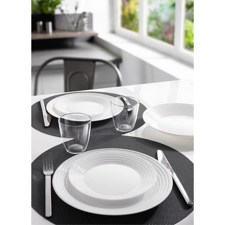 Luminarc Assiette creuse opale 23cm Harena