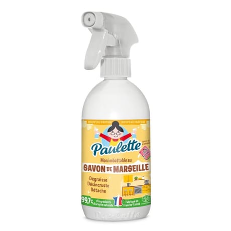 Paulette nettoyant ménager au savon de marseille 500ml