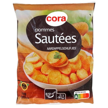 Cora pommes sautées 1kg