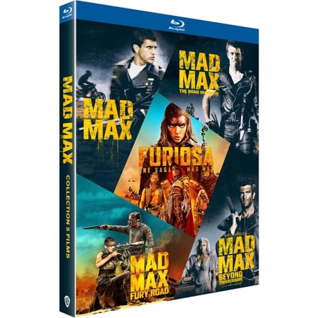 Coffret blu ray  mad max 5 films