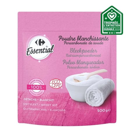 Carrefour essential percarbonate de soude 500g