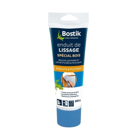 Bostik enduit lissage bois 330g