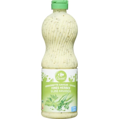 Carrefour classic' sauce vinaigrette allégée fines herbes 50cl