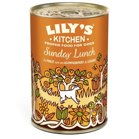 Lily's boite pour chien sunday lunch