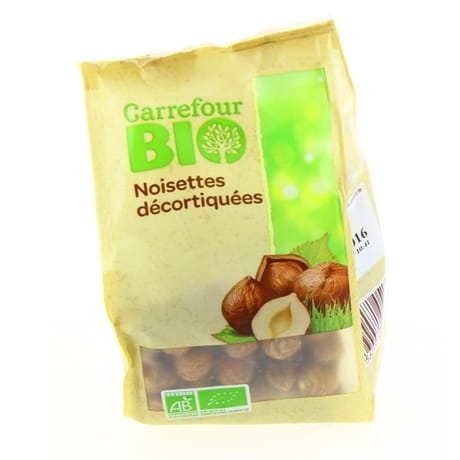 Noisette décortiquée 200g Carrefour Bio