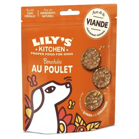 Lily's bouchées au poulet avec une touche de quinoa