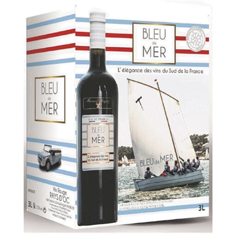 Languedoc Rouge Bleu de Mer 12.5% Vol. Bib 3 l