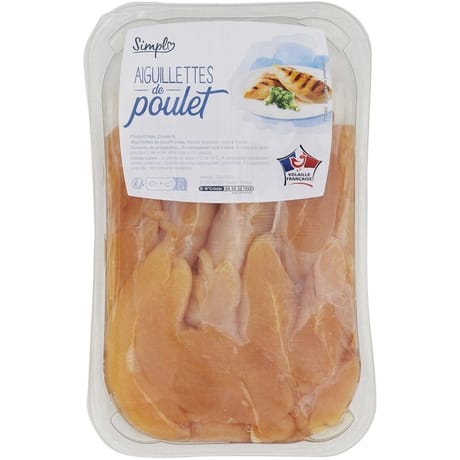 Simpl aiguillettes de poulet 400g