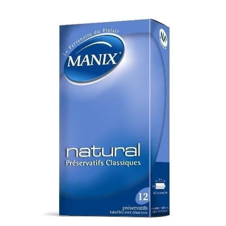 Manix préservatifs classiques natural x12