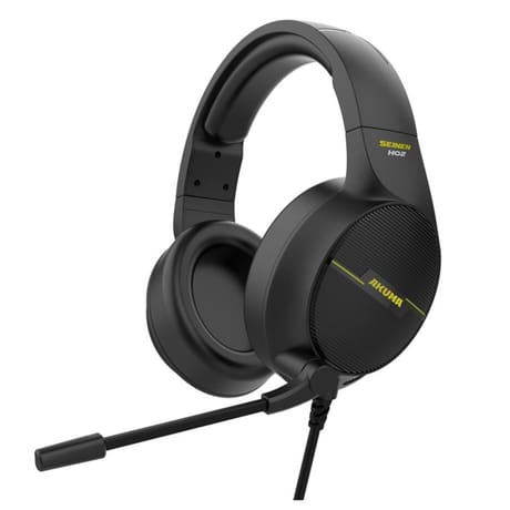 Akuma casque gaming filaire seinen h02 noir AKSEIH02