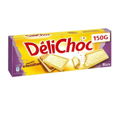 Delacre delichoc blanc 150g