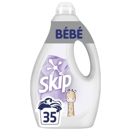 Skip lessive liquide bébé 35 lavages 1.47l