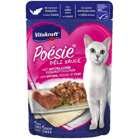 Poésie délisauce + colin 85 g