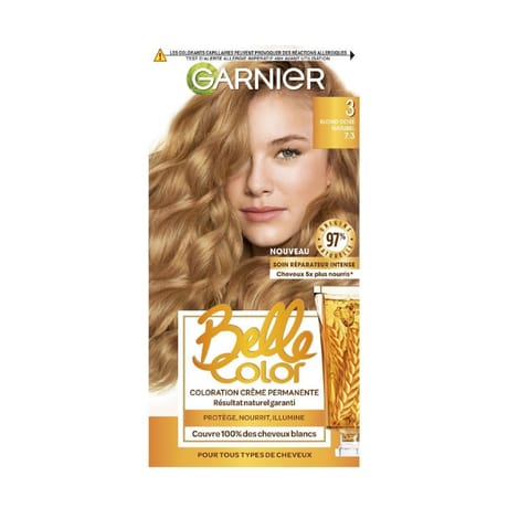 Garnier belle color coloration permanente 3 blond doré naturel