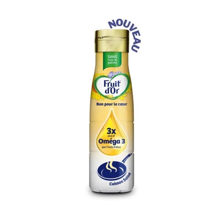 Fruit d'or liquide oméga 3 sans huile de palme 500 ml