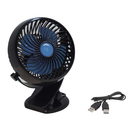 Ventilateur sans fil à pince rechargeable USB