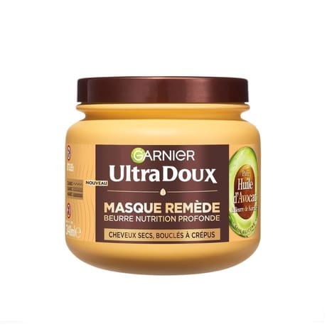 Garnier ultra doux masque remède nutrition intense avocat karité 340ml