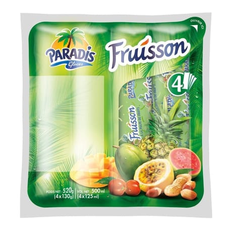 Paradis Glaces 4 fruisson prune de cythère 500g